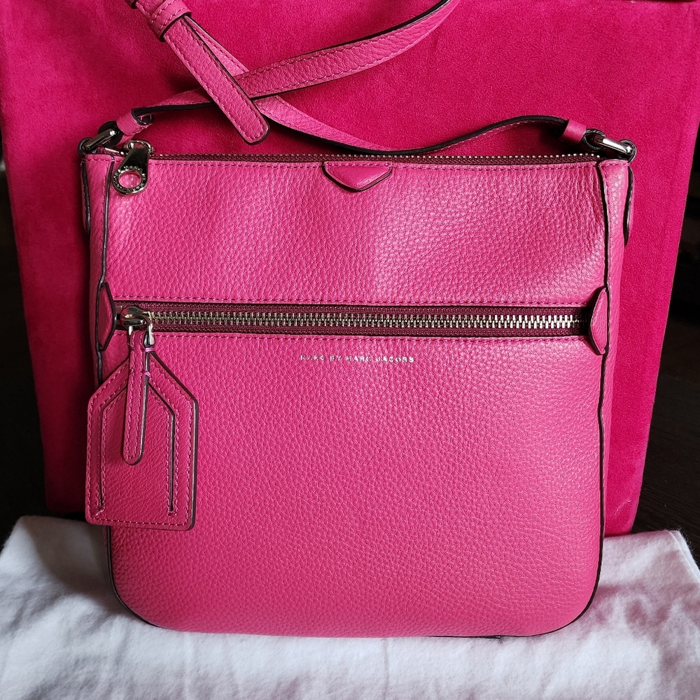 Marc by Marc Jacobs hot pink crossbody bag